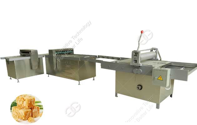 peanut brittle bar forming machine