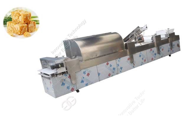 peanut candy bar forming and cutting machine