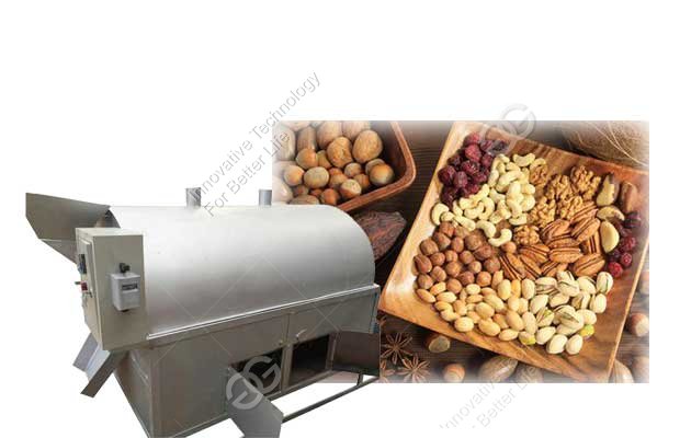 almond roasting machine