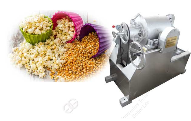 air flow cereal corn puffing machine