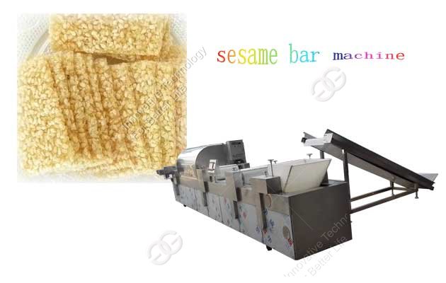 sesame brittle bar making machine