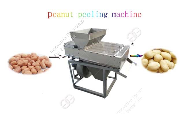 peanut peeling machine