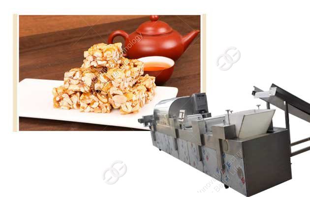 peanut brittle molding machine