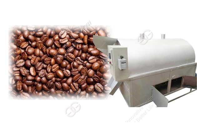 cocoa bean roasting drying machine