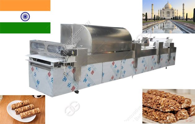 Hot Snack Granola Bar Making Machine in India