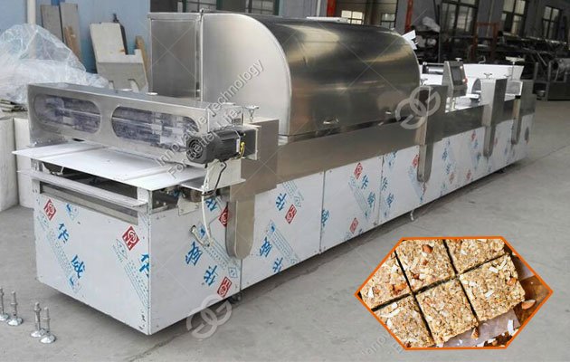 Commercial Automatic Granola Bar Making Machine in Plant