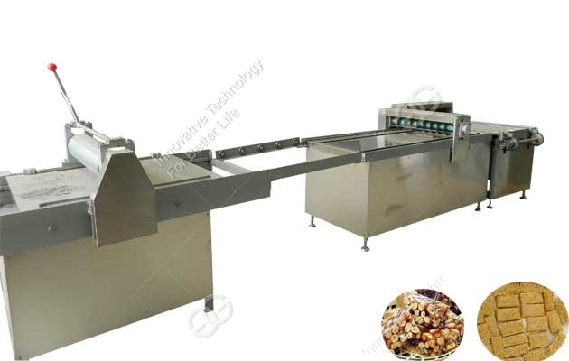 Peanut Brittle Bar Forming And Cutting Machine