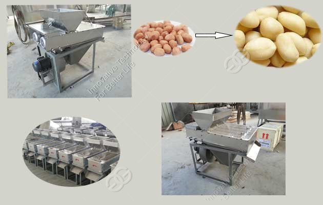 Peanut Skin Removing Machine Sold To Nigeria