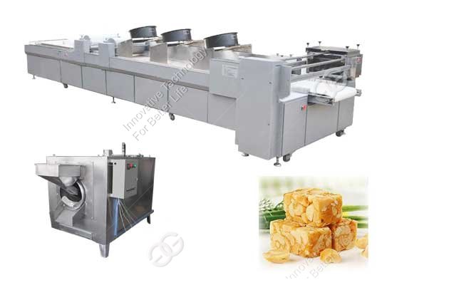 peanut brittle production line