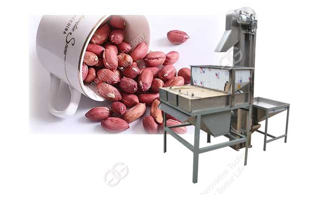 groundnut peeling machine