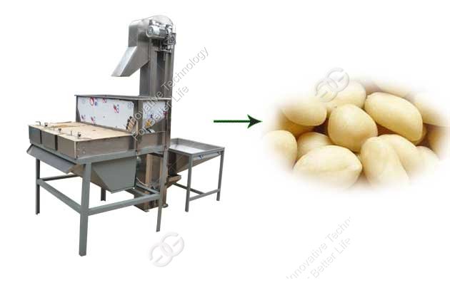 groundnut peeling machine