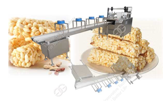 rice krispies treat production line