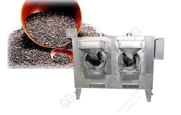 Sesame Roasting Machine Working Video