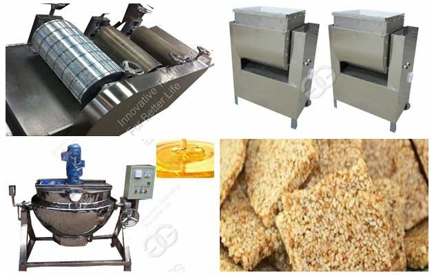 sesame brittle production line