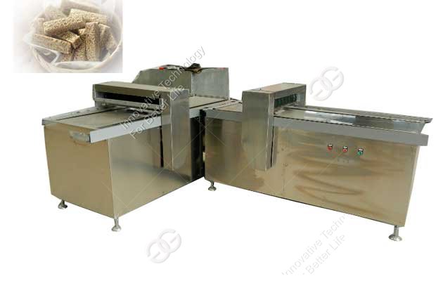 peanut brittle forming and cutting machine