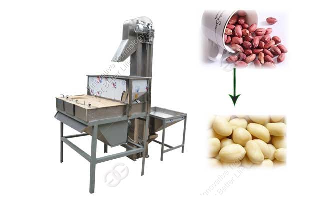 groundnut peeling machine