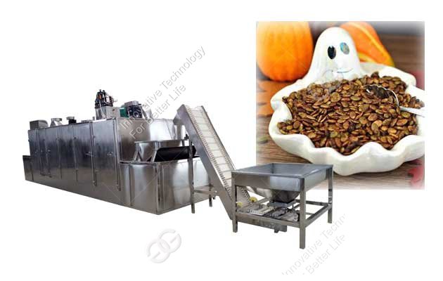 sunflower seed roasting machine