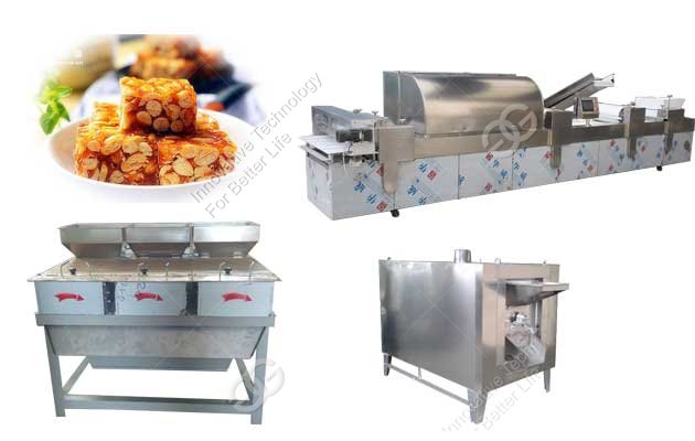 automatic peanut brittle molding machine